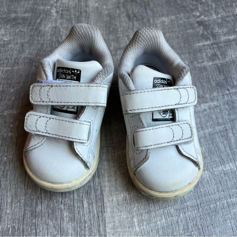 Vtg ADIDAS Toddler Shoes STAN SMITH CF I - EE8485 US 4K